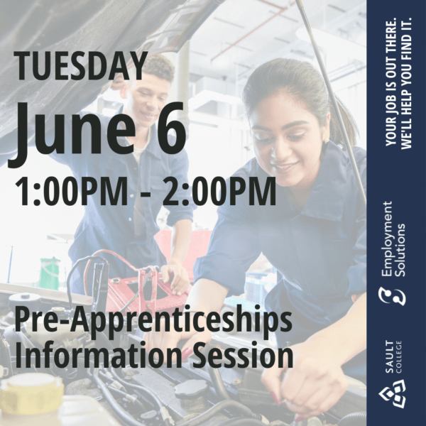 Pre-Apprenticeships Information Session - June 6